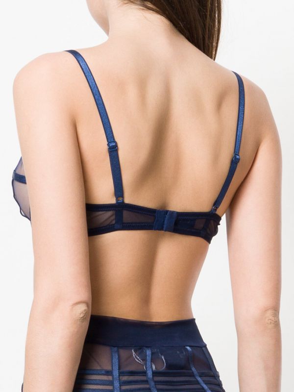 Odette Blue Fashion Bra