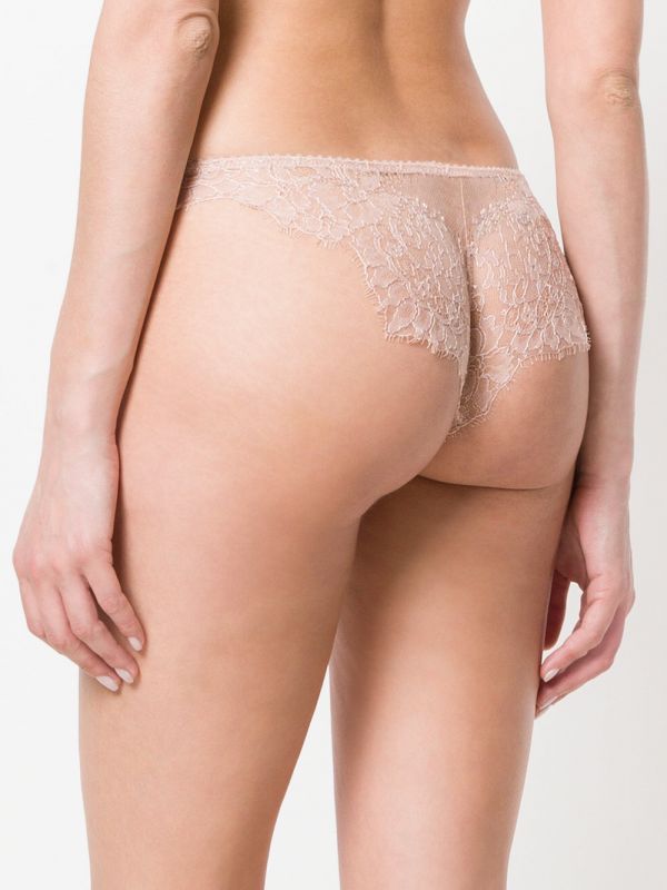 Odette Pink Brazillian Brief