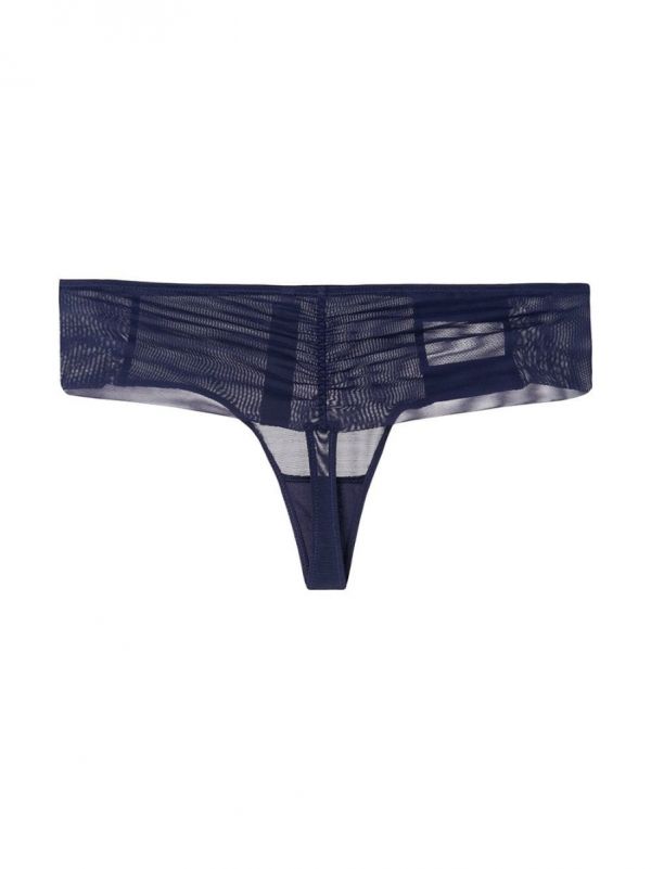 Audacieuse Mesh Thong