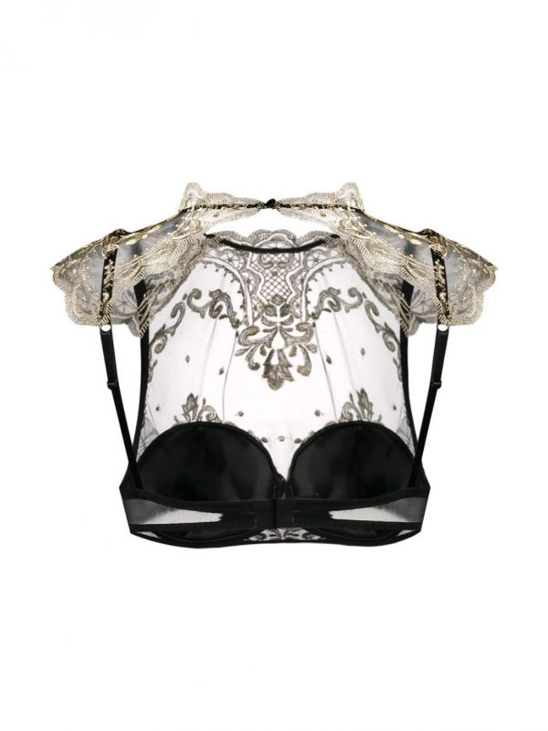 Le Desir High Neck Balconette Bra
