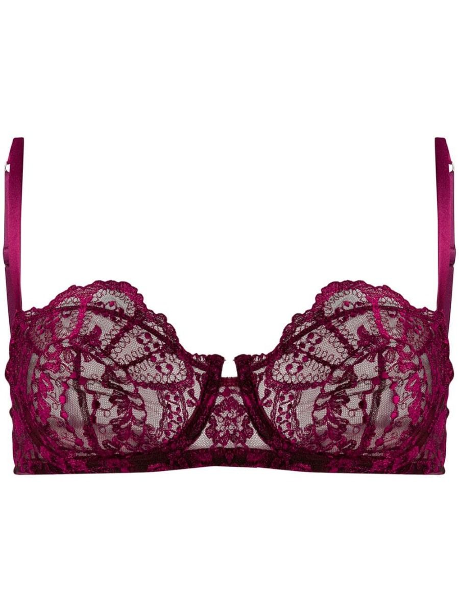 Desert Rose Orchid Balconette Bra