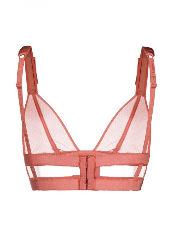 Audacieuse Rose Triangle Bra