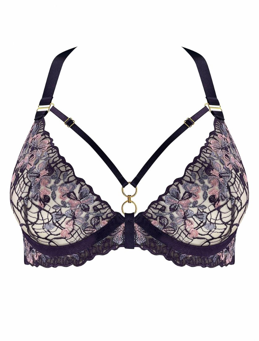 Amela Plunge Wire Bra