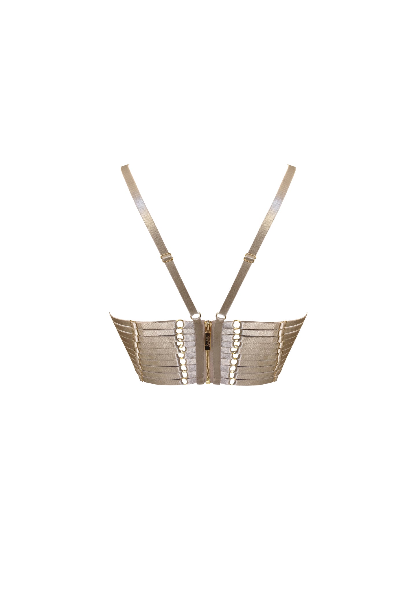 Caramel Bondage Belle Crop Top