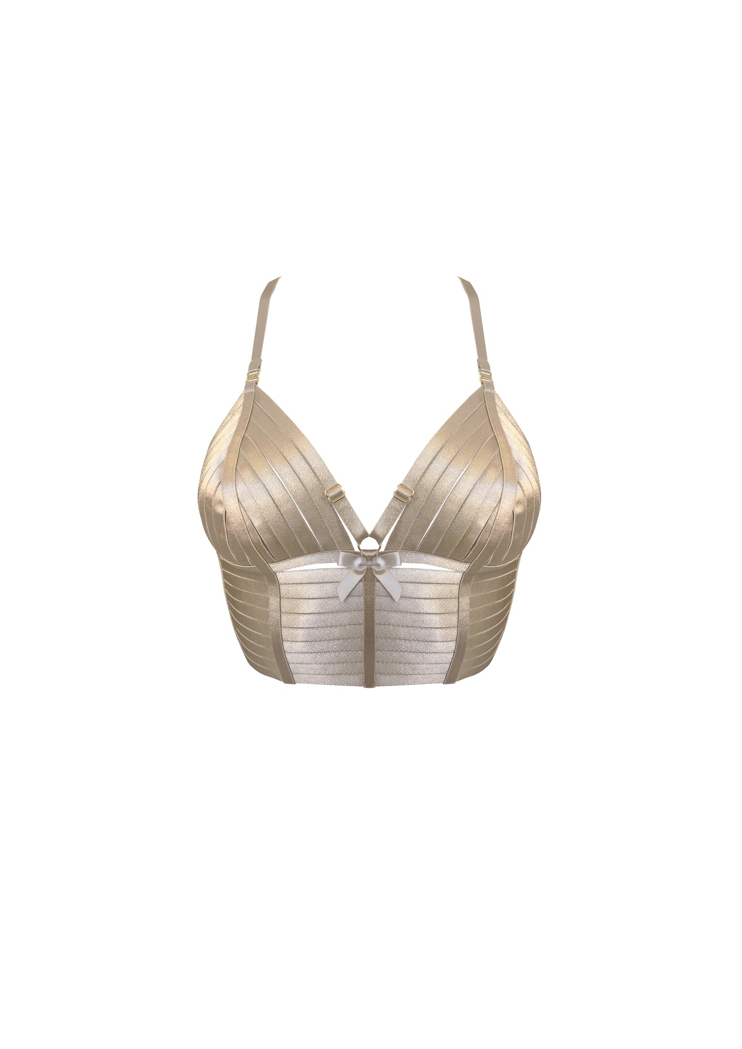 Caramel Bondage Belle Crop Top