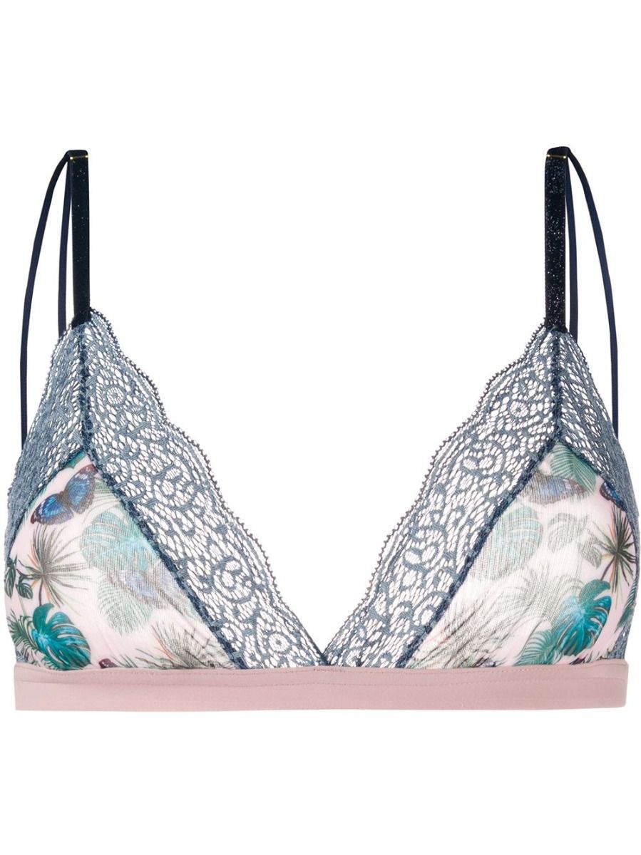 Butterfly Soft Triangle Bra