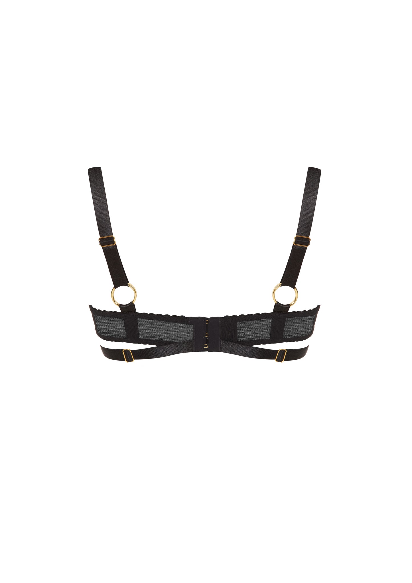 Black Gia Shelf Bra