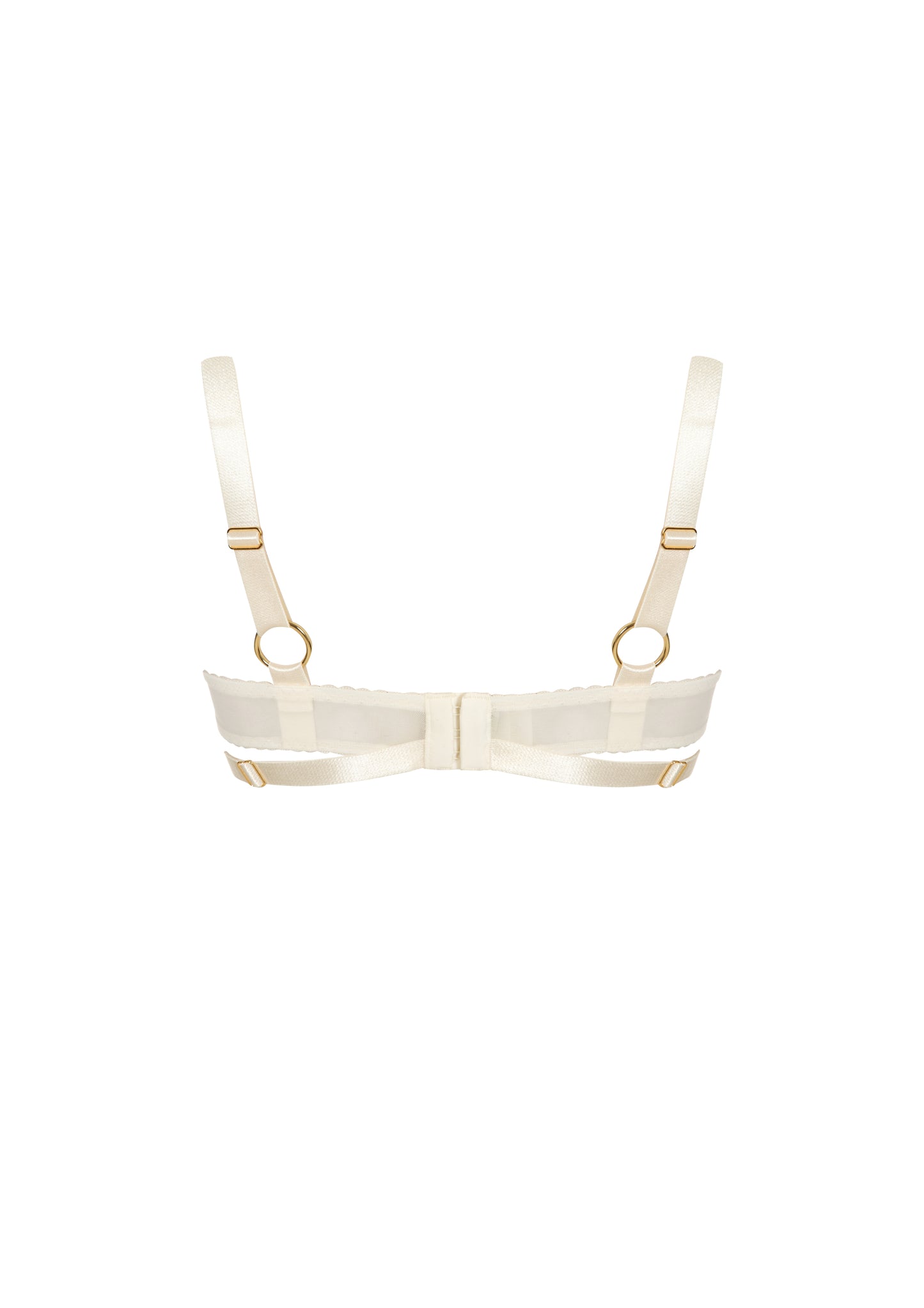 Cream Gia Shelf Bra