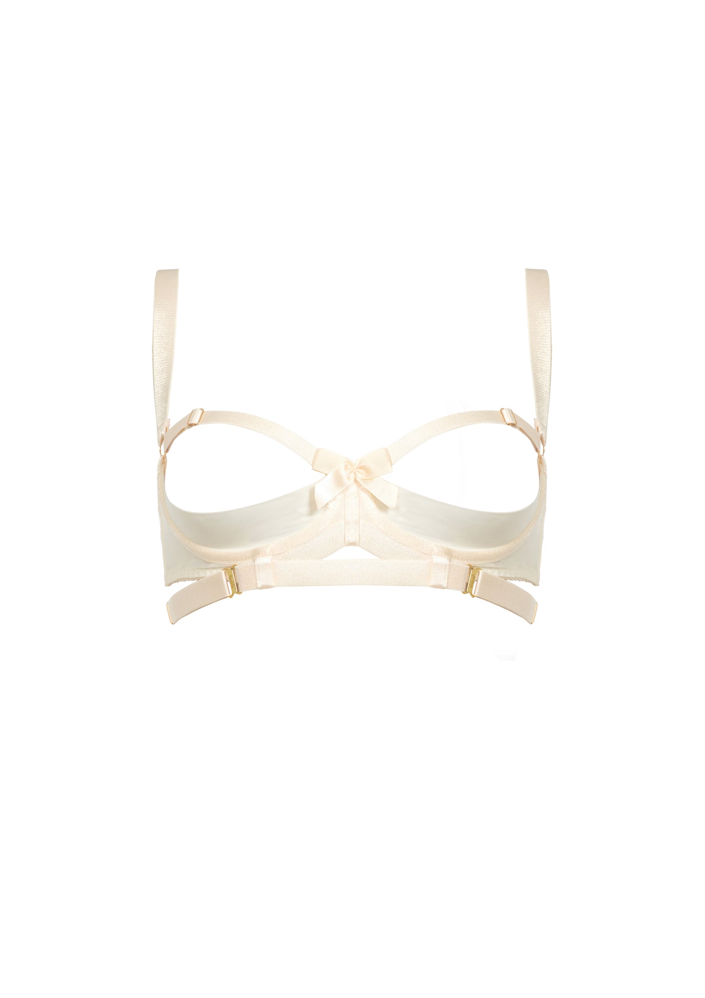Cream Gia Shelf Bra