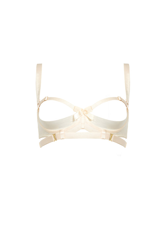 Cream Gia Shelf Bra