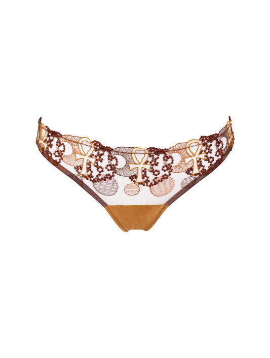 Divine Feminine Embroidery Brief