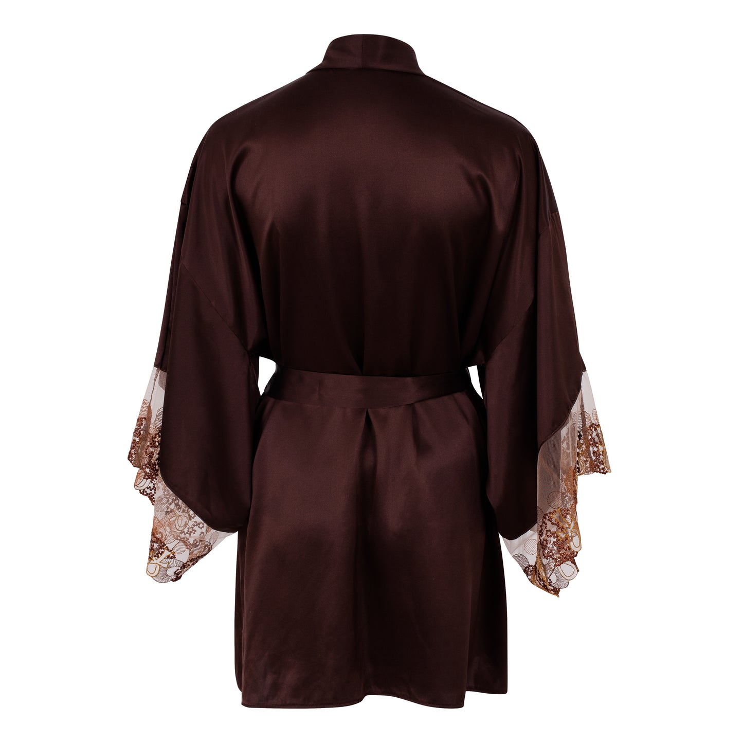 Asase Ya Chocolate Silk Kimono