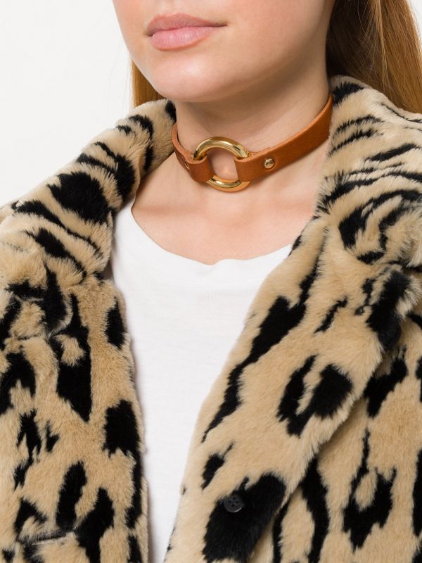 Kitten Tan Collar Choker