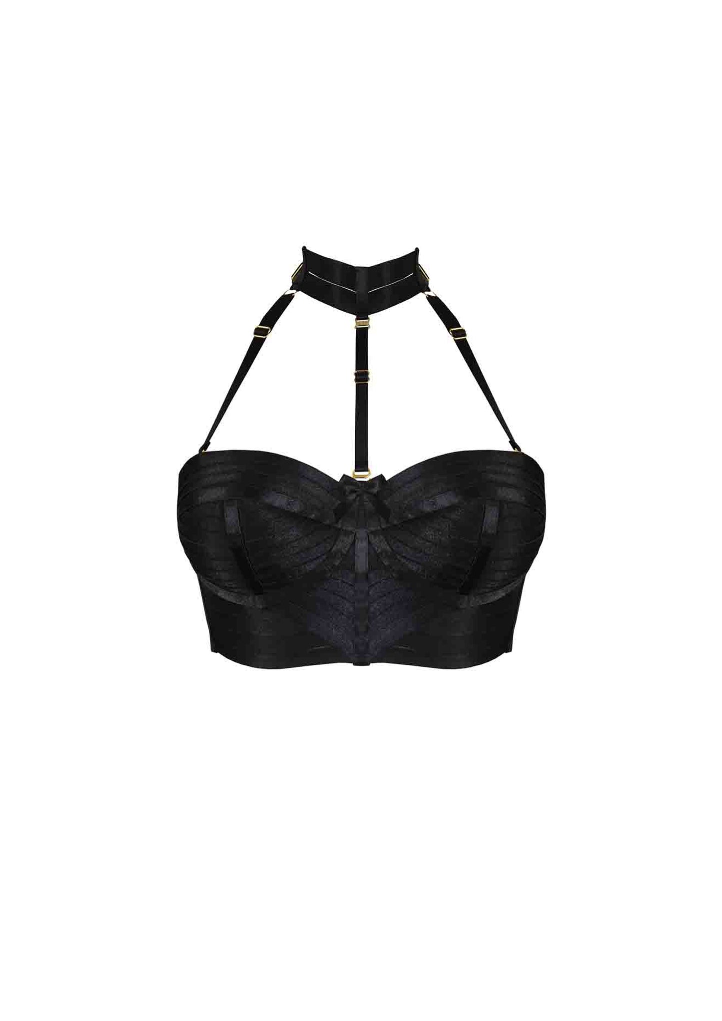 Black Minerva Bodice Bra