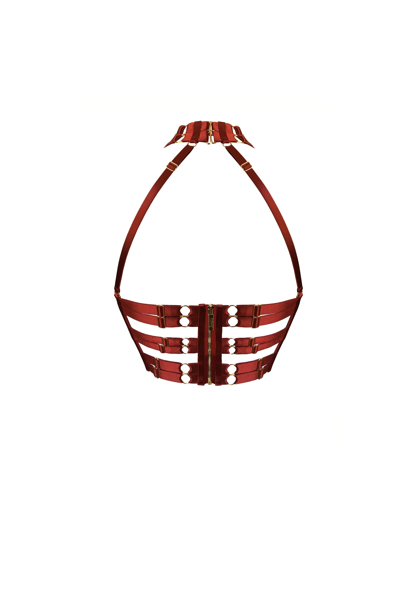 Red Minerva Bodice Bra