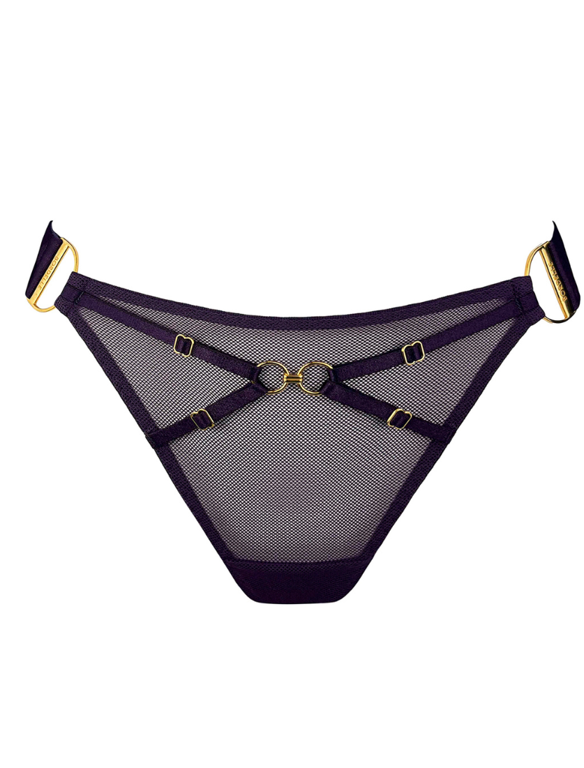 Nara Deep Purple Bondage Thong