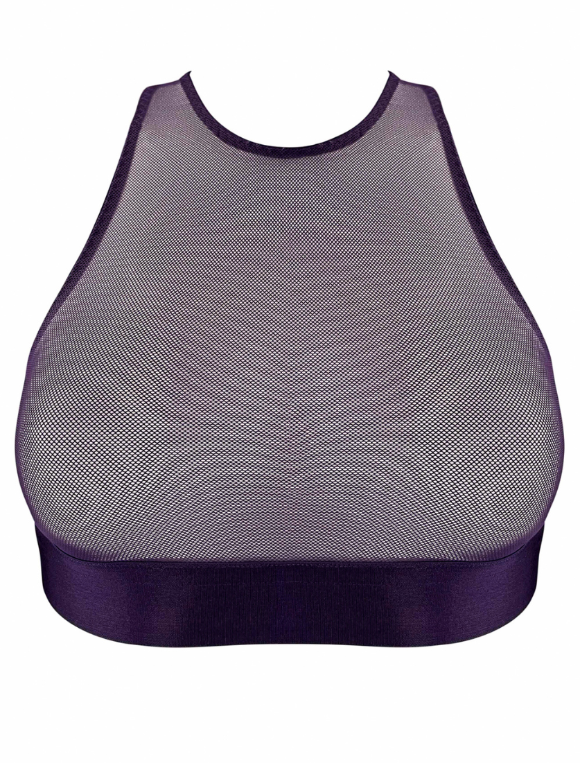 Nara Deep Purple Soft Bra