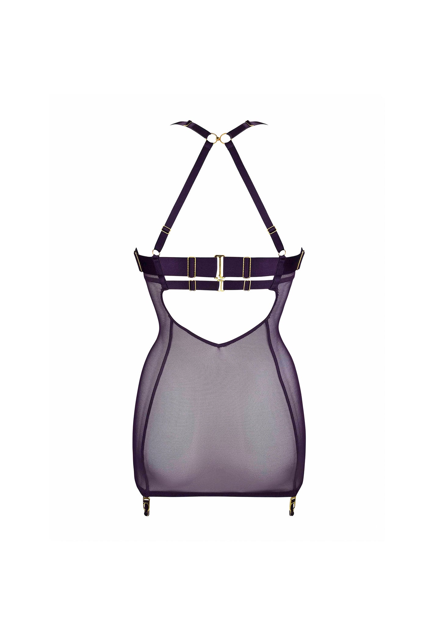 Nara Deep Purple Dress