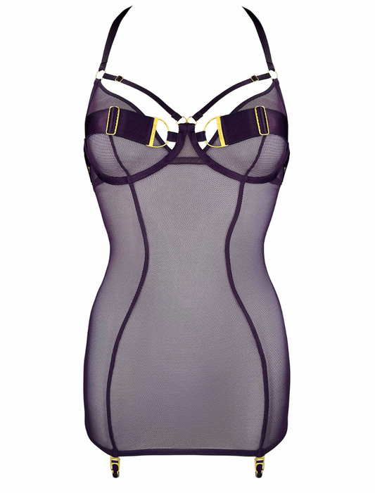 Nara Deep Purple Dress