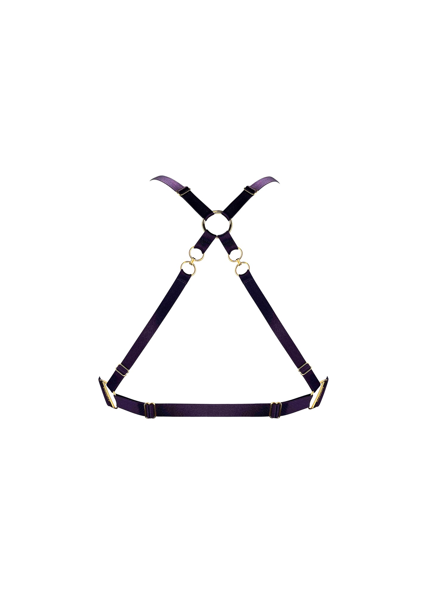 Nara Deep Purple Soft Triangle Bra