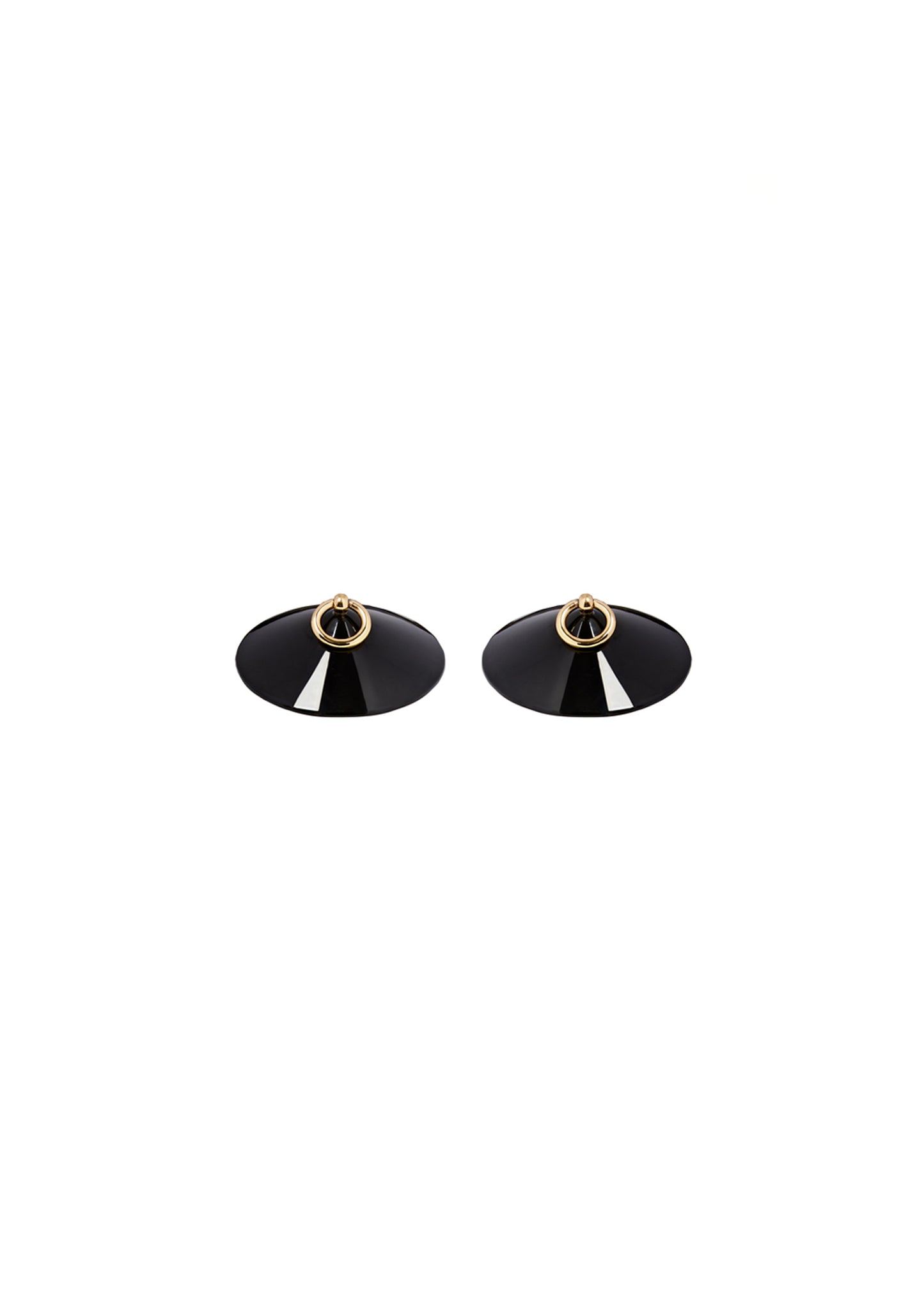 Black O Enamel Nipplets