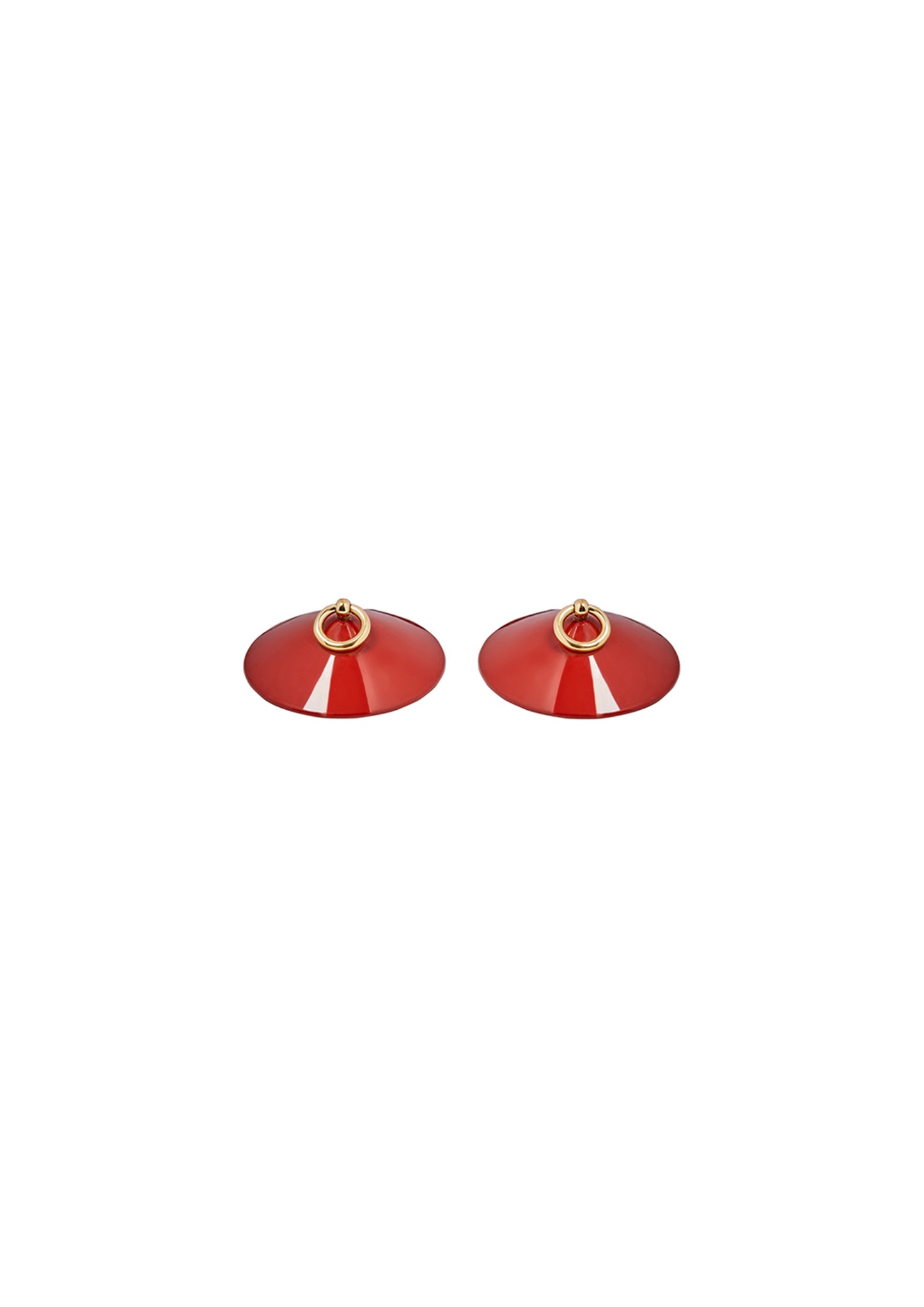 Red O Enamel Nipplets