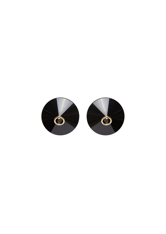 Black O Enamel Nipplets