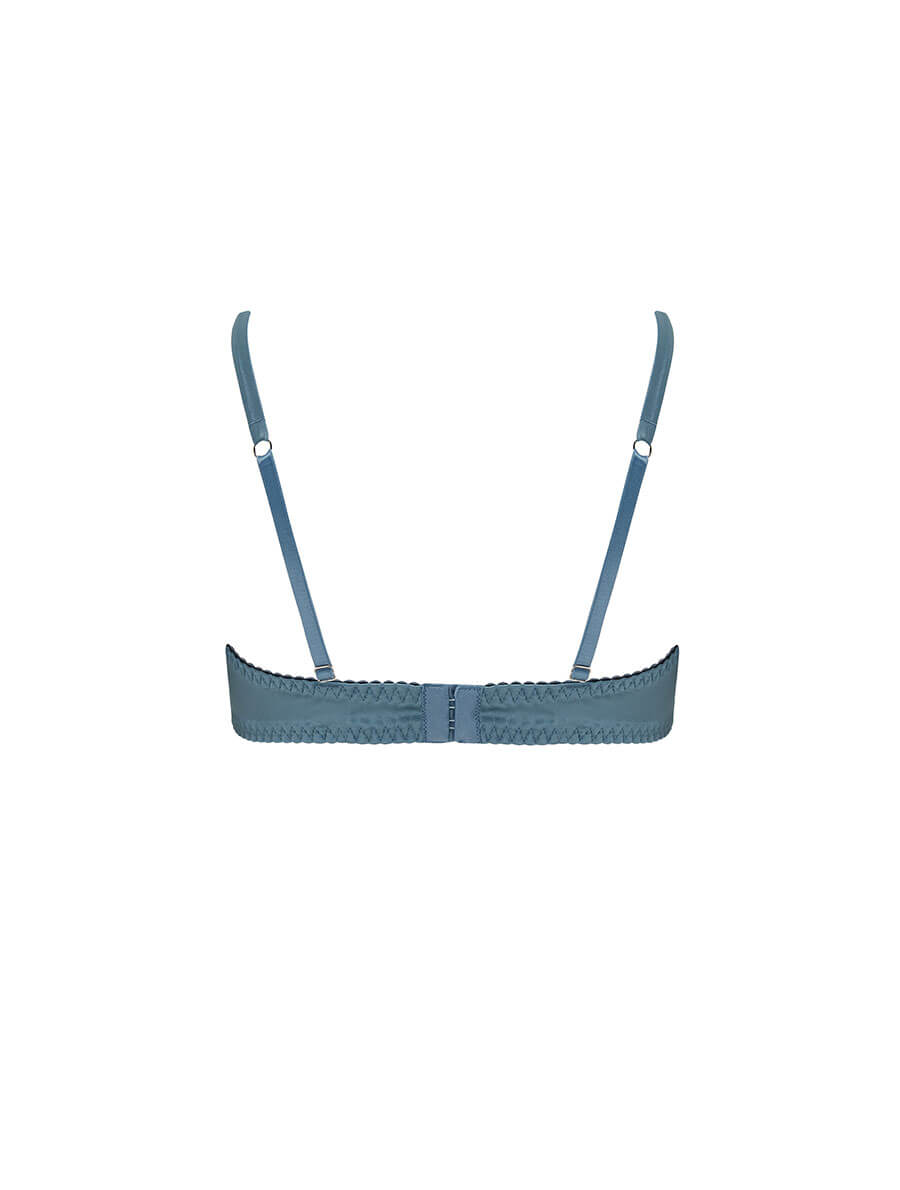 Ocean Non-Padded Plunge Bra