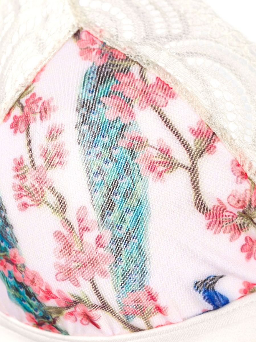 Peacock Soft Triangle Bra