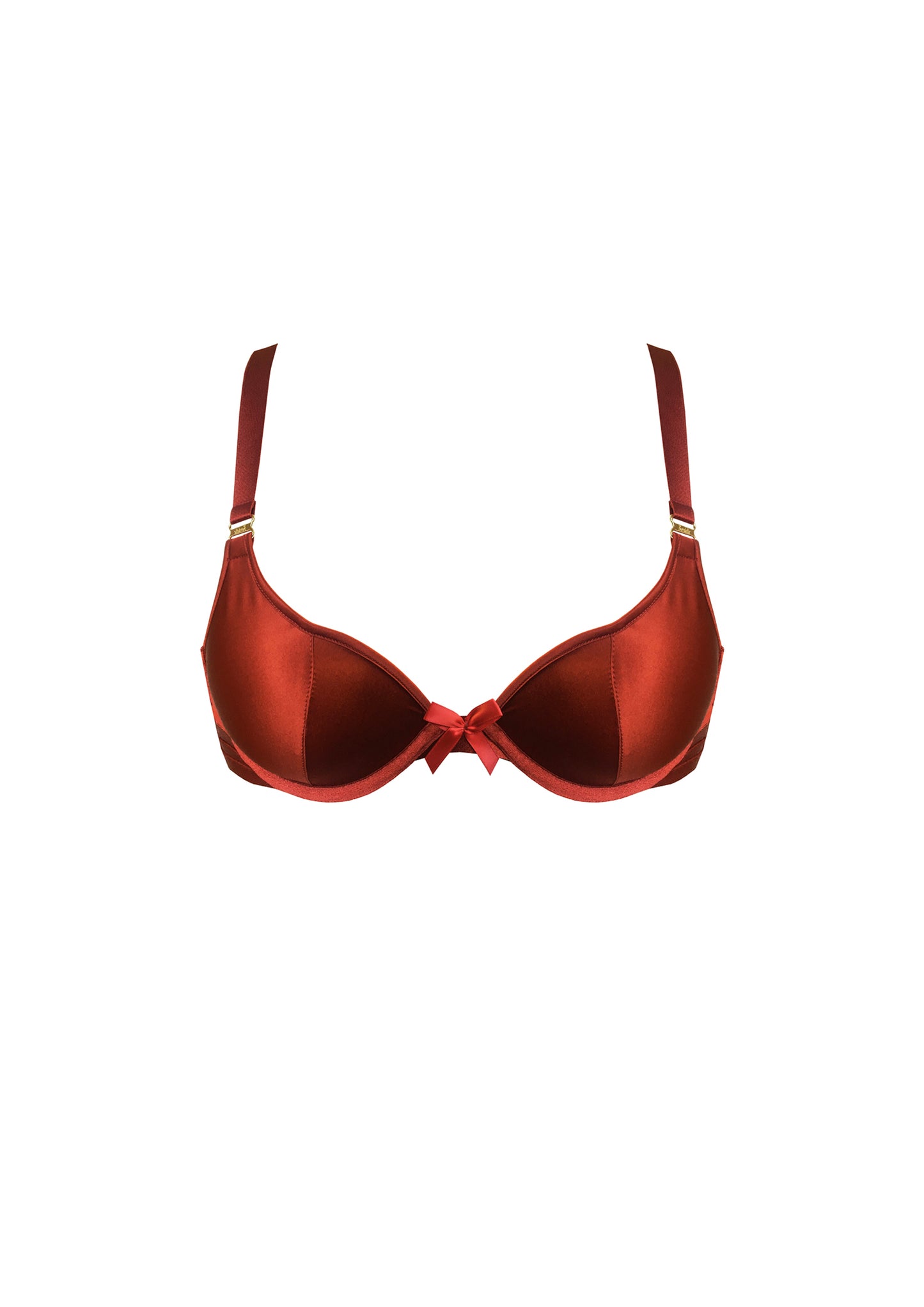 Red Push Up Bra