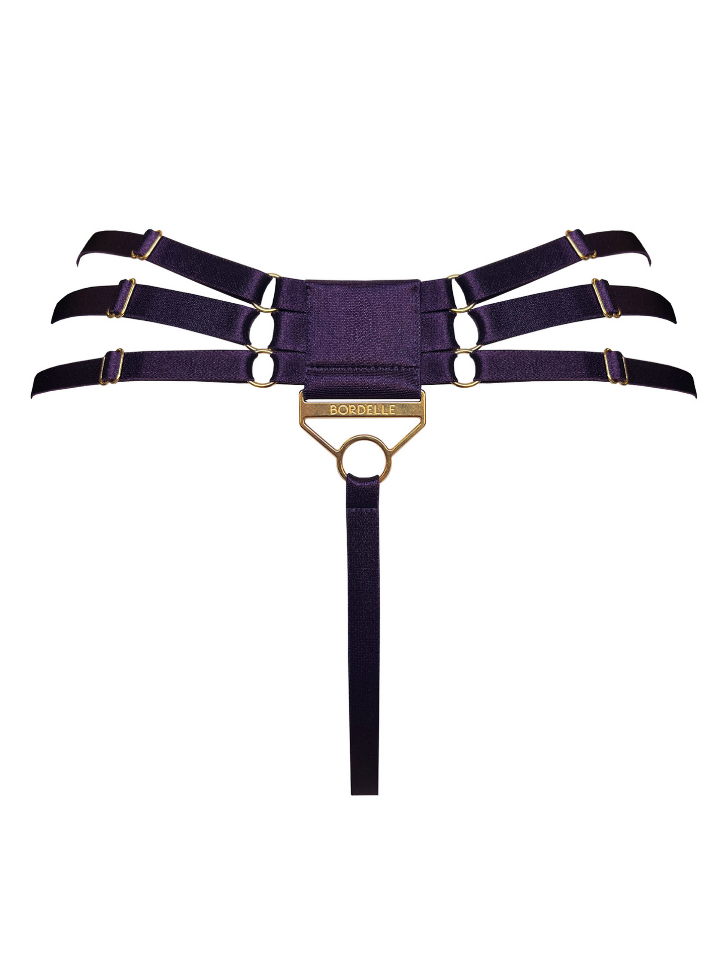 Retta Purple Multi-strap Thong