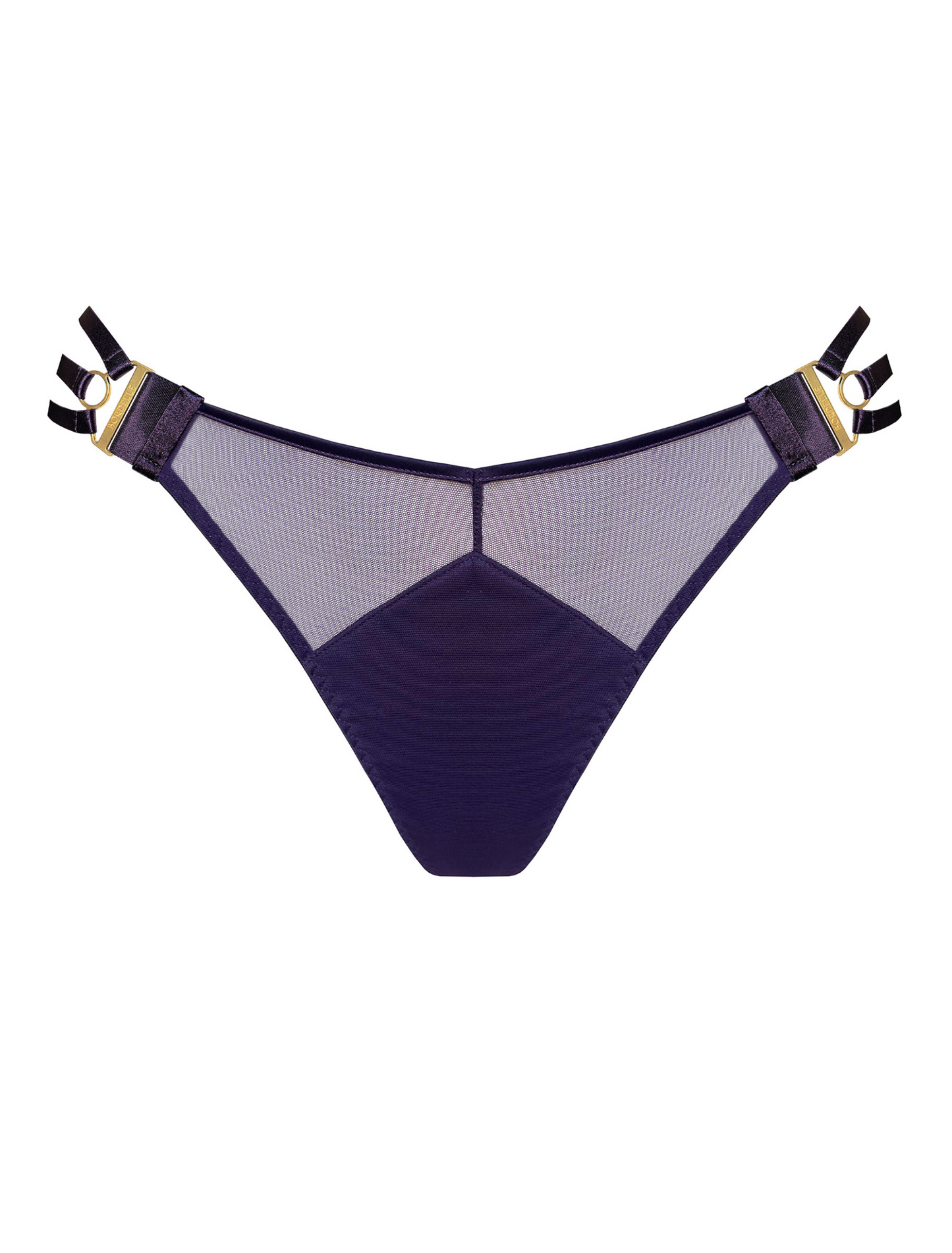 Retta Purple Multi-strap Thong