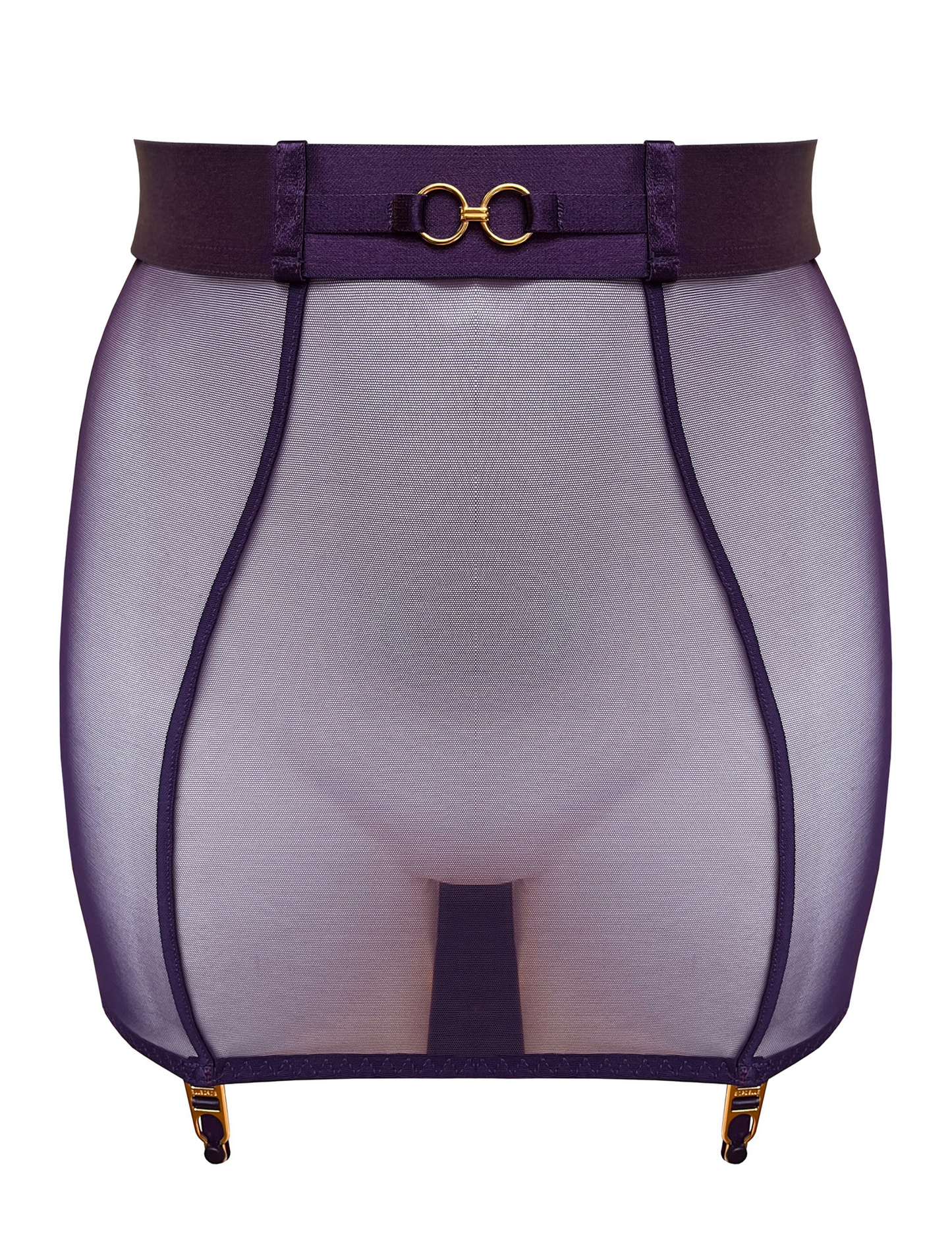 Retta Deep Purple Skirt