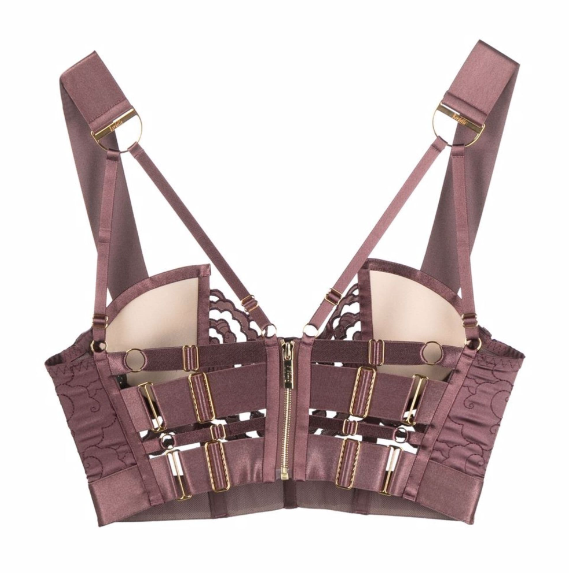 Dala Plum Cropped Basque