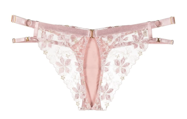 Vita Rose Peep Brief