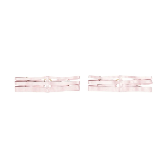 Multi Strap Rose Garters