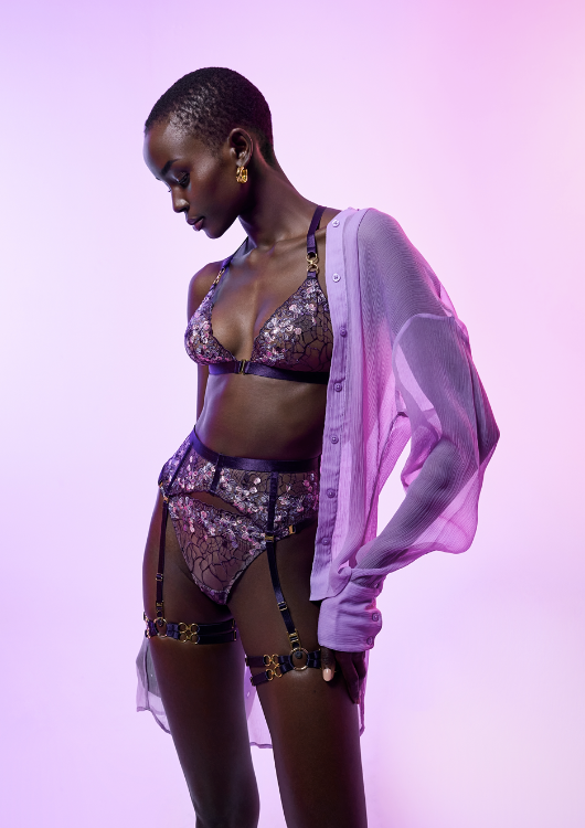 Amela Plunge Wire Bra