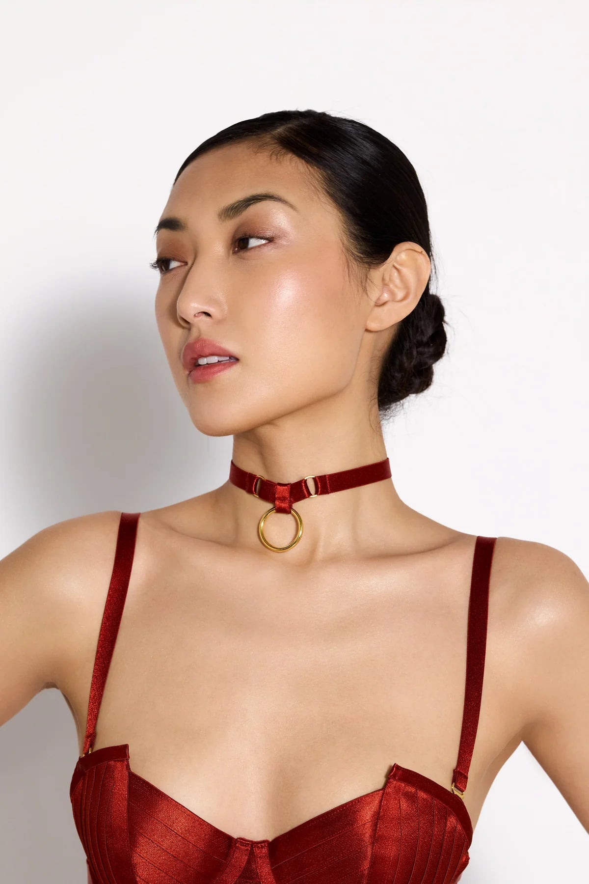 Signature Red Ring Collar