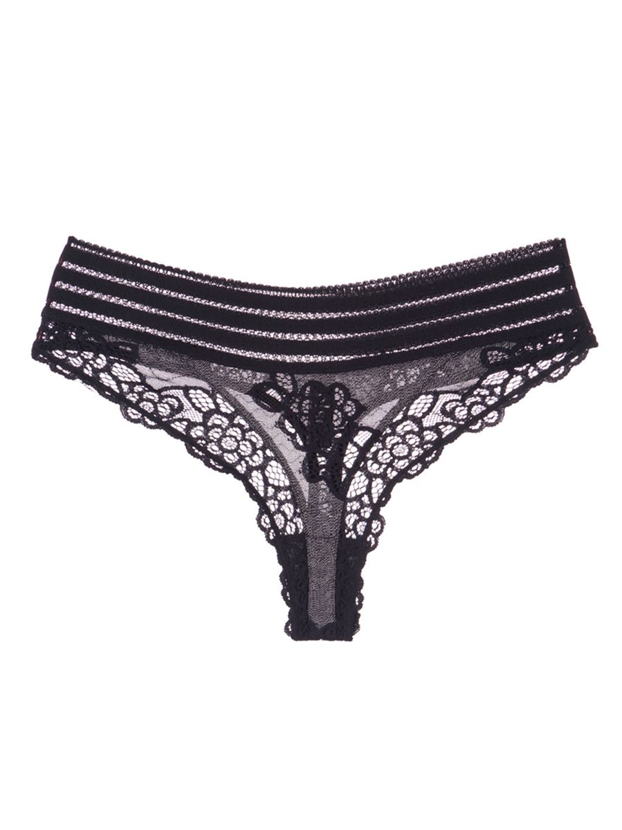 Charlotte Black Thong