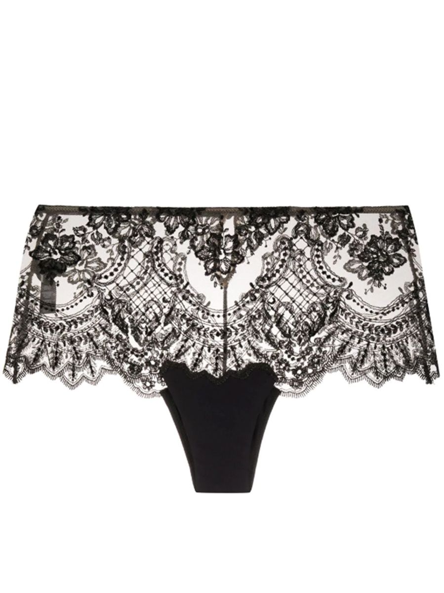 Black High-Waisted Brief