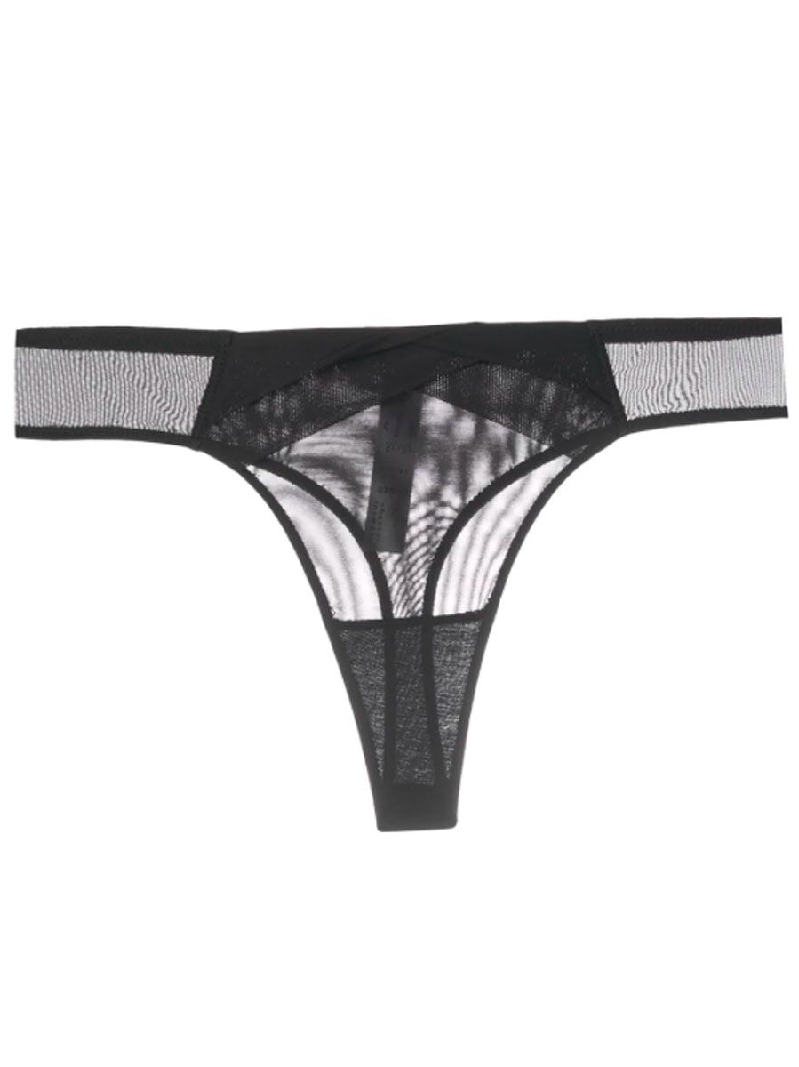 Encens Moi Black Thong