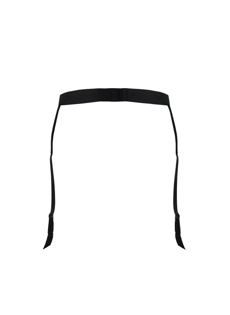 Onyx Suspender Belt