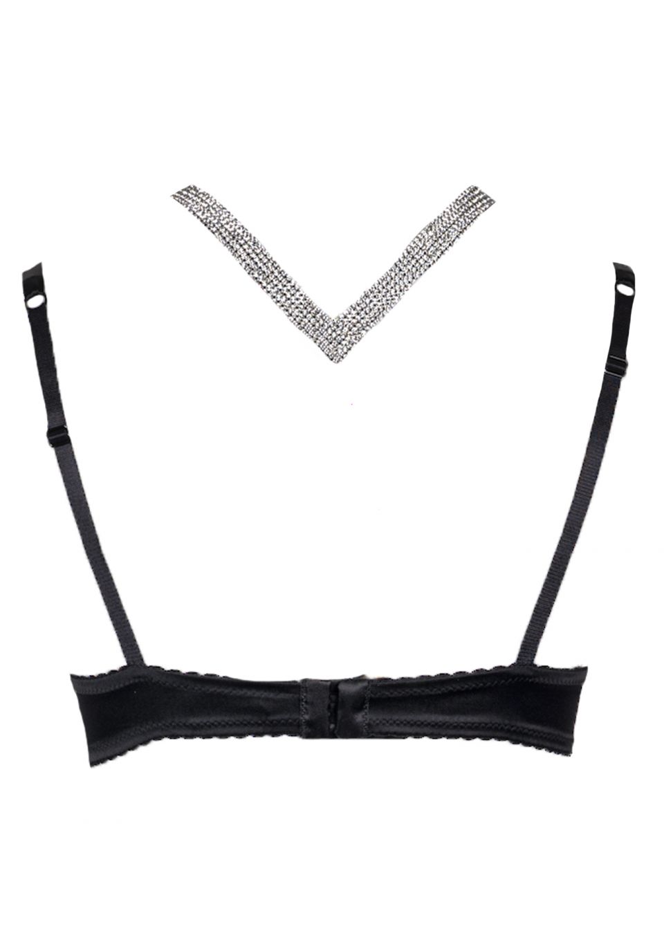 Temptation Diamante Collared Bra