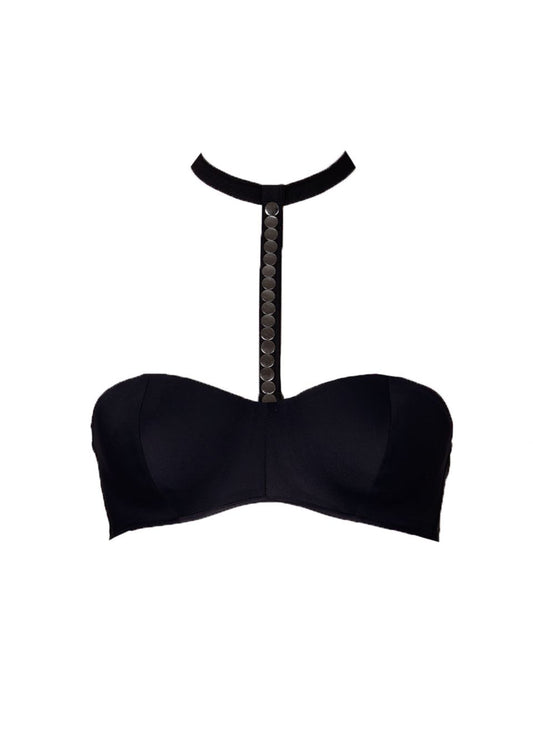 Atame Studded Collar Bra