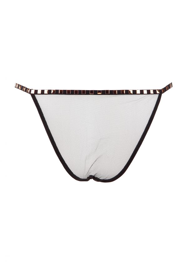 Notting Hill Black Studded Brief