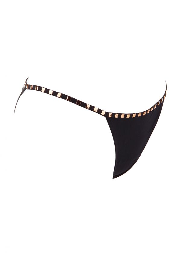 Notting Hill Black Studded Brief
