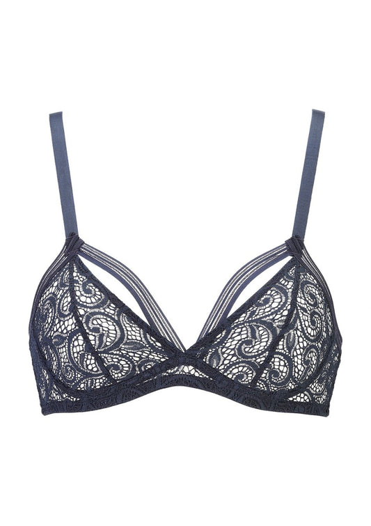 Paisley Triangle Soft Bra