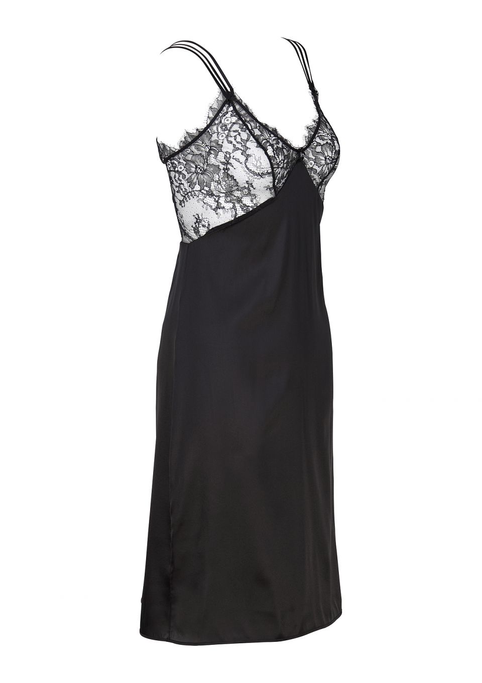 Odette Mid-length Silk Nightdress