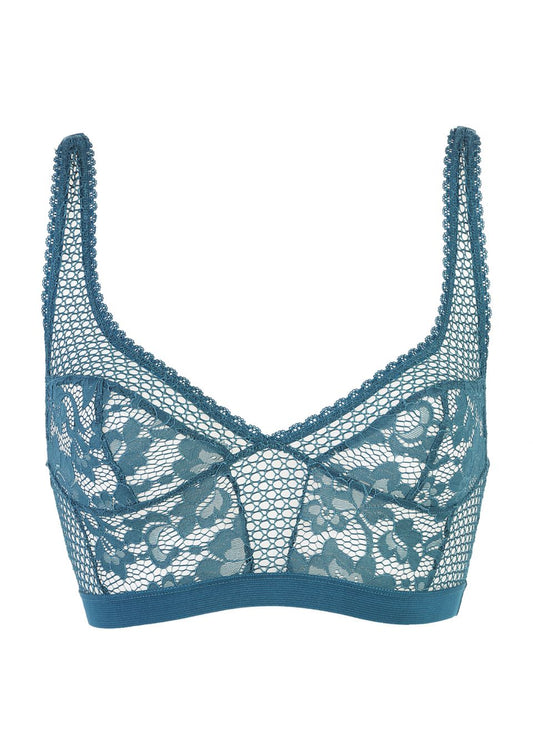 Petunia Petrol Soft Cup Bra