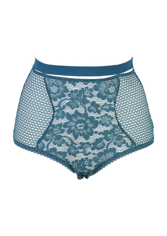 Petunia Petrol High Waist Brief